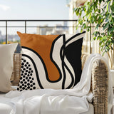 Jai Abstract Lumbar Indoor/Outdoor Throw Pillow