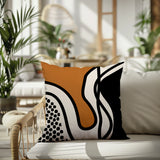 Jai Abstract Lumbar Indoor/Outdoor Throw Pillow