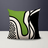 Jai Abstract Reversible Indoor/Outdoor Square Pillow