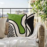 Jai Abstract Lumbar Indoor/Outdoor Throw Pillow