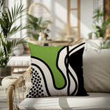 Jai Abstract Lumbar Indoor/Outdoor Throw Pillow