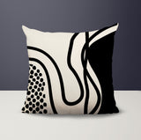 Jai Abstract Reversible Indoor/Outdoor Square Pillow