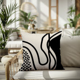 Jai Abstract Lumbar Indoor/Outdoor Throw Pillow