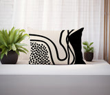 Jai Abstract Reversible Indoor/Outdoor Rectangular Pillow