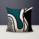 Jai Abstract Reversible Indoor/Outdoor Square Pillow