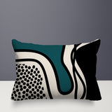 Jai Abstract Lumbar Indoor/Outdoor Throw Pillow