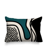 Jai Abstract Lumbar Indoor/Outdoor Throw Pillow