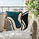 Jai Abstract Lumbar Indoor/Outdoor Throw Pillow