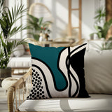 Jai Abstract Lumbar Indoor/Outdoor Throw Pillow