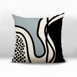 Jai Abstract Reversible Indoor/Outdoor Square Pillow