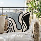 Jai Abstract Lumbar Indoor/Outdoor Throw Pillow