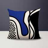 Jai Abstract Reversible Indoor/Outdoor Square Pillow
