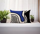 Jai Abstract Reversible Indoor/Outdoor Rectangular Pillow