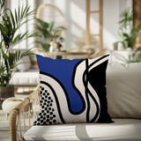 Jai Abstract Lumbar Indoor/Outdoor Throw Pillow