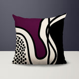 Jai Abstract Reversible Indoor/Outdoor Square Pillow