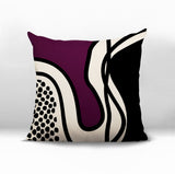 Jai Abstract Reversible Indoor/Outdoor Square Pillow