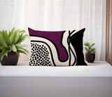 Jai Abstract Reversible Indoor/Outdoor Rectangular Pillow