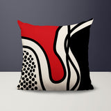 Jai Abstract Reversible Indoor/Outdoor Square Pillow