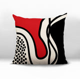 Jai Abstract Reversible Indoor/Outdoor Square Pillow