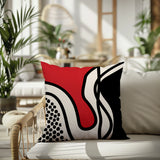 Jai Abstract Lumbar Indoor/Outdoor Throw Pillow