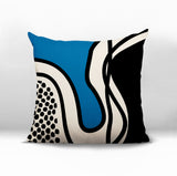 Jai Abstract Reversible Indoor/Outdoor Square Pillow