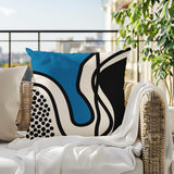 Jai Abstract Lumbar Indoor/Outdoor Throw Pillow