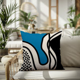 Jai Abstract Lumbar Indoor/Outdoor Throw Pillow