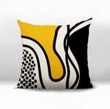 Jai Abstract Reversible Indoor/Outdoor Square Pillow