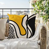 Jai Abstract Lumbar Indoor/Outdoor Throw Pillow