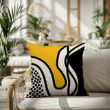 Jai Abstract Lumbar Indoor/Outdoor Throw Pillow