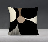 Janie Spun Polyester Square Indoor/Outdoor Throw Pillow