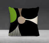 Janie Spun Polyester Square Indoor/Outdoor Throw Pillow