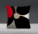 Janie Spun Polyester Square Indoor/Outdoor Throw Pillow
