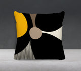 Janie Spun Polyester Square Indoor/Outdoor Throw Pillow