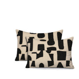 Jara 2 Sets Lumbar Indoor/Outdoor Reversible Indoor Pillow