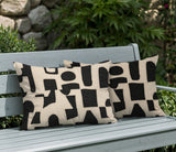 Jara 2 Sets Lumbar Indoor/Outdoor Reversible Indoor Pillow