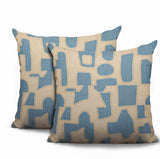 Jara 2 Sets Square Indoor/Outdoor Reversible Indoor Pillow