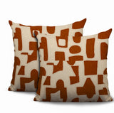 Jara 2 Sets Square Indoor/Outdoor Reversible Indoor Pillow