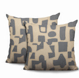 Jara 2 Sets Square Indoor/Outdoor Reversible Indoor Pillow