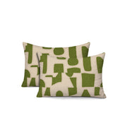 Jara 2 Sets Lumbar Indoor/Outdoor Reversible Indoor Pillow