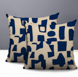 Jara 2 Sets Indoor/Outdoor Reversible Indoor Square Pillow