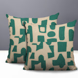 Jara 2 Sets Indoor/Outdoor Reversible Indoor Square Pillow