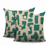 Jara 2 Sets Indoor/Outdoor Reversible Indoor Square Pillow