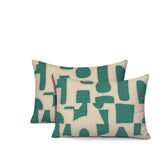 Jara 2 Sets Lumbar Indoor/Outdoor Reversible Indoor Pillow