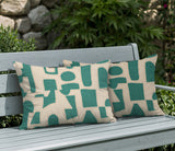 Jara 2 Sets Lumbar Indoor/Outdoor Reversible Indoor Pillow