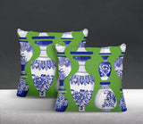 Java Botanical Reversible Indoor/Outdoor Square Pillow
