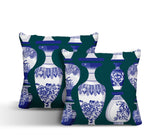 Java Botanical Reversible Indoor/Outdoor Square Pillow