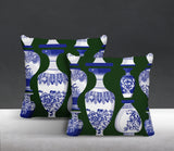 Java Botanical Reversible Indoor/Outdoor Square Pillow