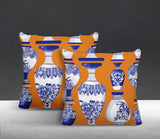 Java Botanical Reversible Indoor/Outdoor Square Pillow