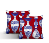 Java Botanical Reversible Indoor/Outdoor Square Pillow